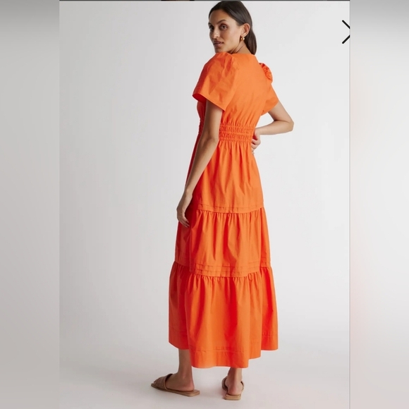 Quince 100% Organic Cotton Tiered Maxi Dress - Picture 3 of 11